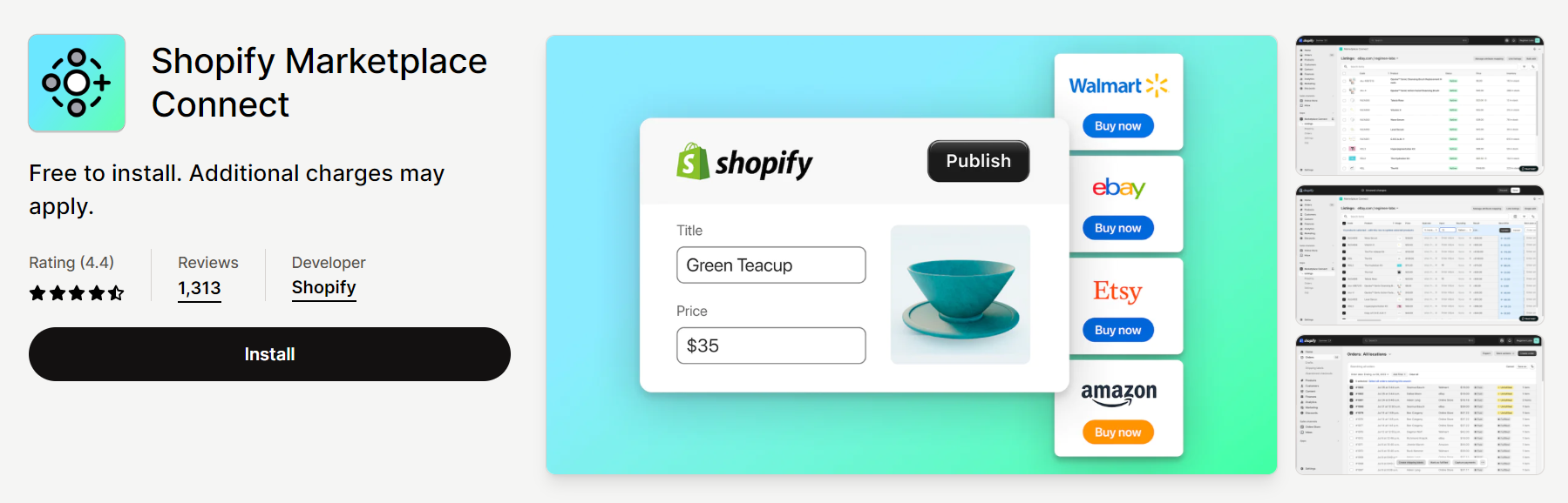 Shopify Marketplace Connect